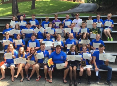 CUMBERLAND COUNTY FFA WINS OUTSTANDING CHAPTER AT STATE FFA CAMP