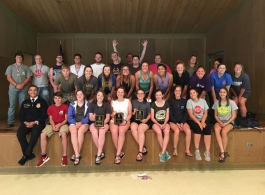OAKLAND FFA WINS OUTSTANDING CHAPTER AT STATE FFA CAMP